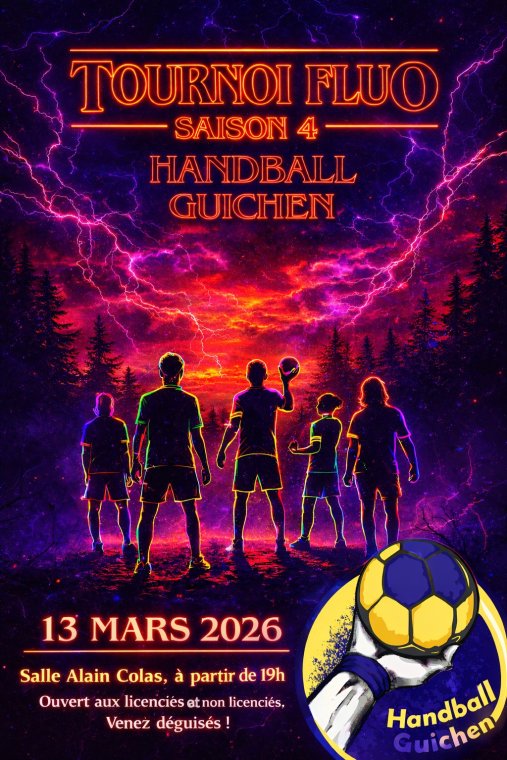 Soirée fluo le 13 mars 2026