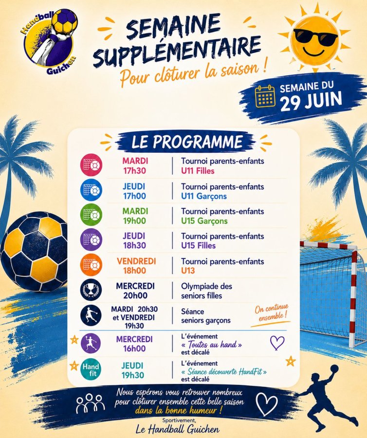 Semaine supplémentaire