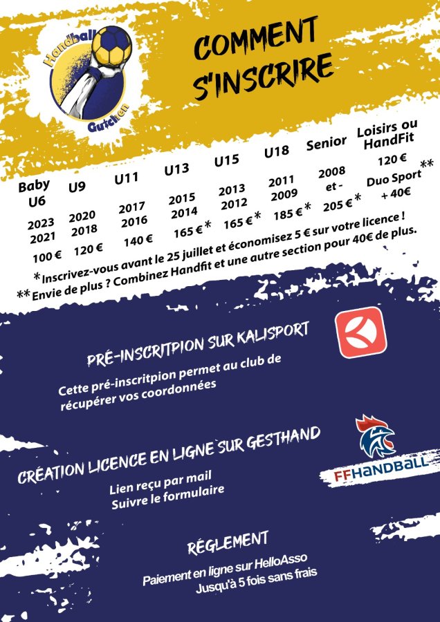 Pré-inscription mode d'emploi